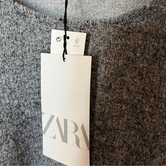 Zara Gray Marled Jewel Soft Sweatshirt - Picture 16 of 16